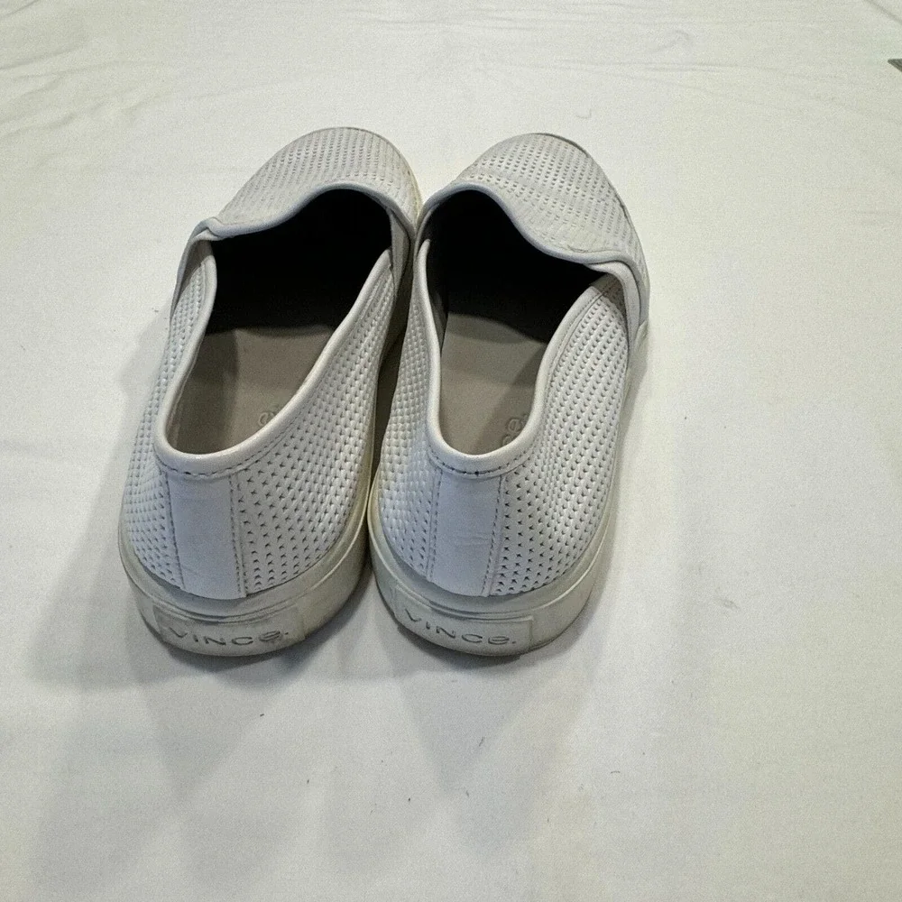 Vince Womens‎ Blair Genuine Leather Flat Sneaker Shoes
